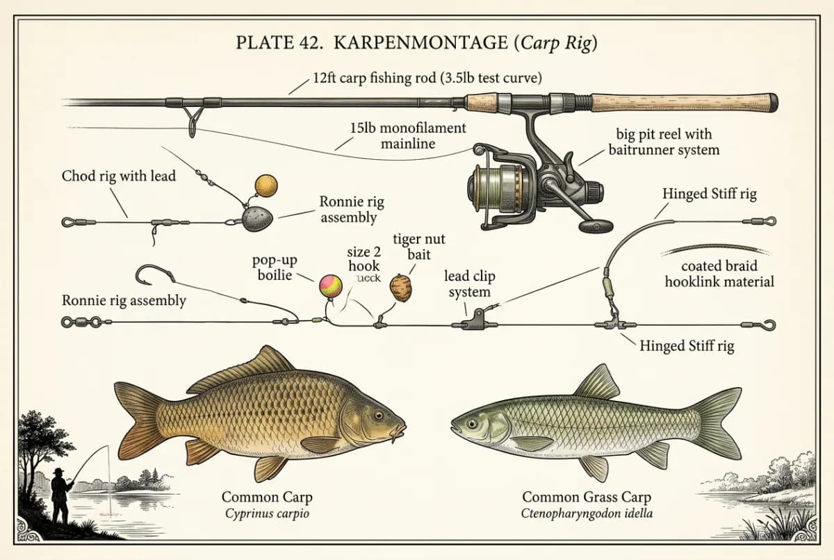 Karpfenmontage