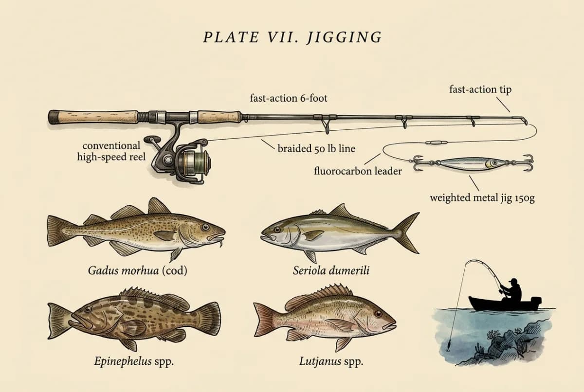 Jigging (vertikales Köderangeln)