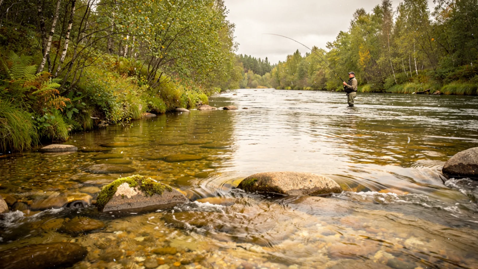 Mörrumsån Fluss